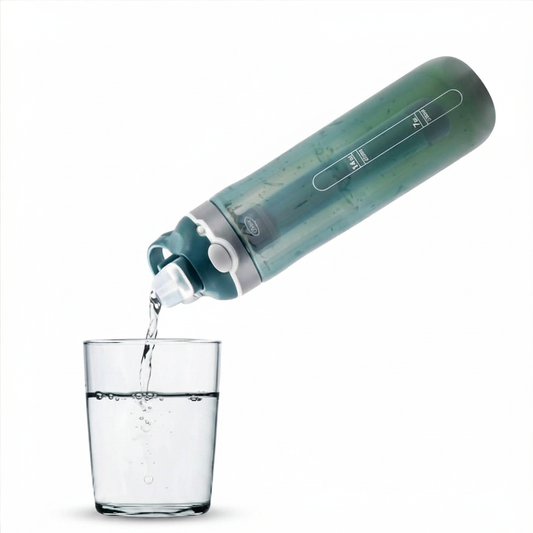 Gourde Filtrante FilterFlow — Eau Pure Partout